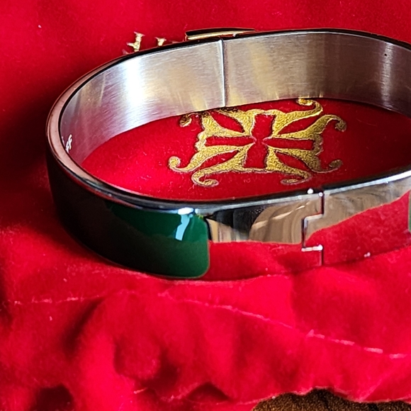 Rustic Cuff Green Bracelet EUC WORN ONCE - Picture 6 of 14